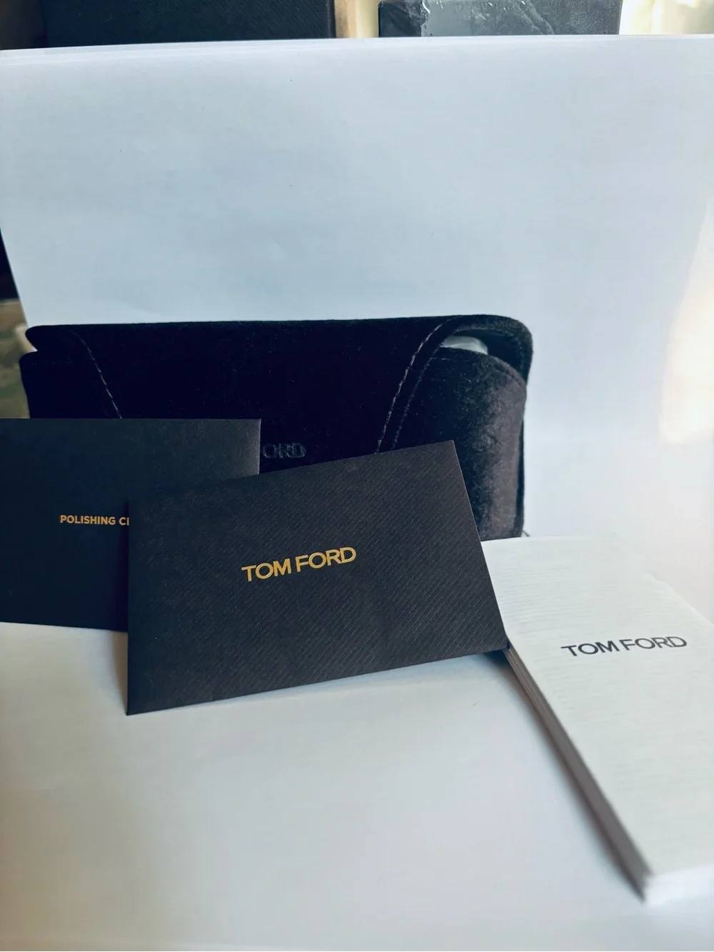 Tom Ford Black Cat-Eye Sunglasses with Gradient Smoke Lenses